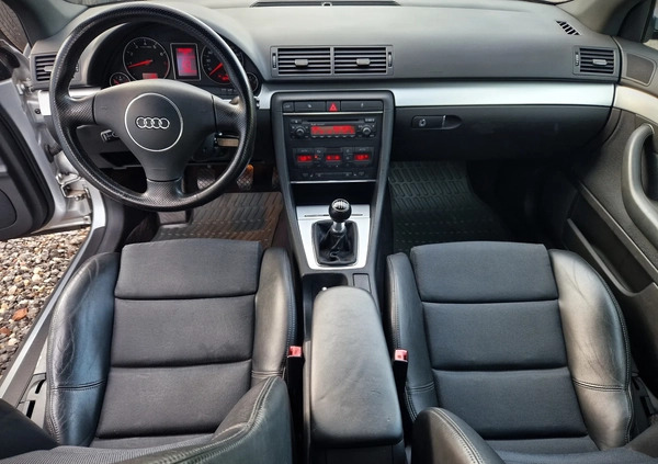 Audi A4 cena 26800 przebieg: 137000, rok produkcji 2003 z Strzelno małe 277